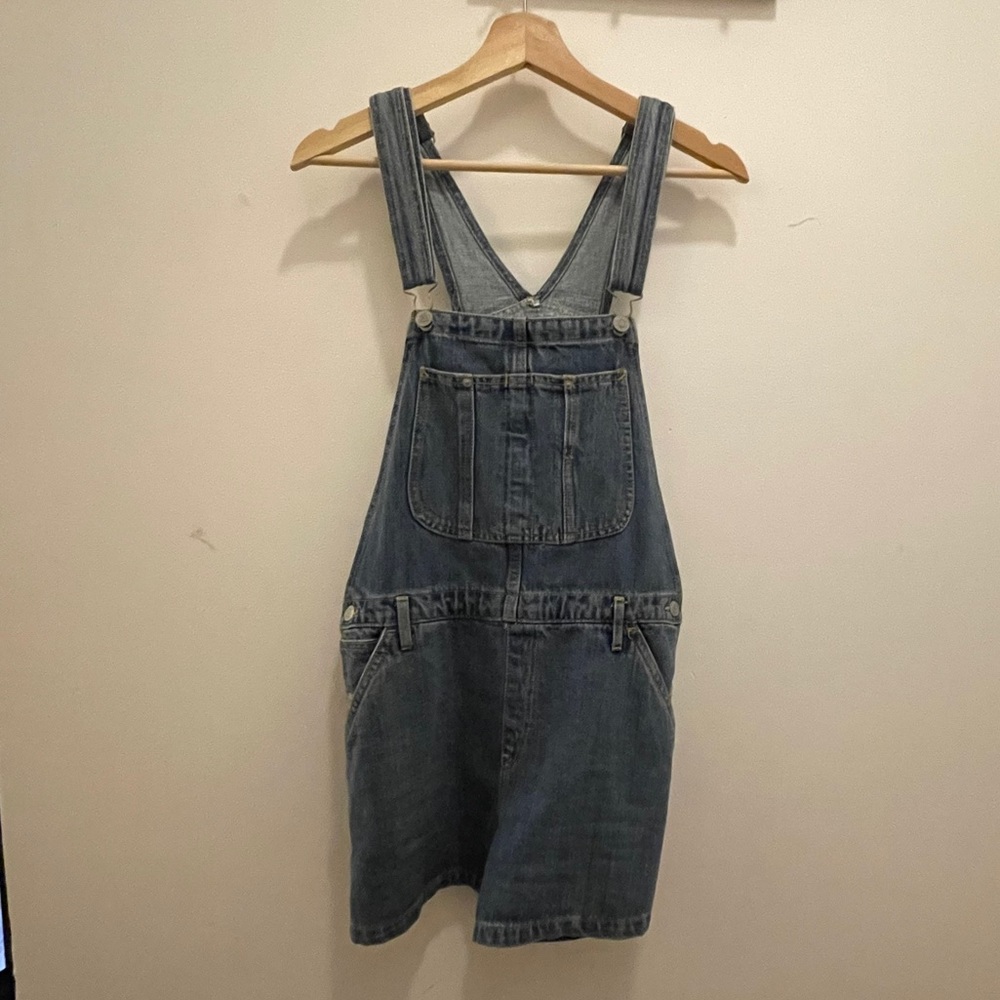 TNA denim overalls